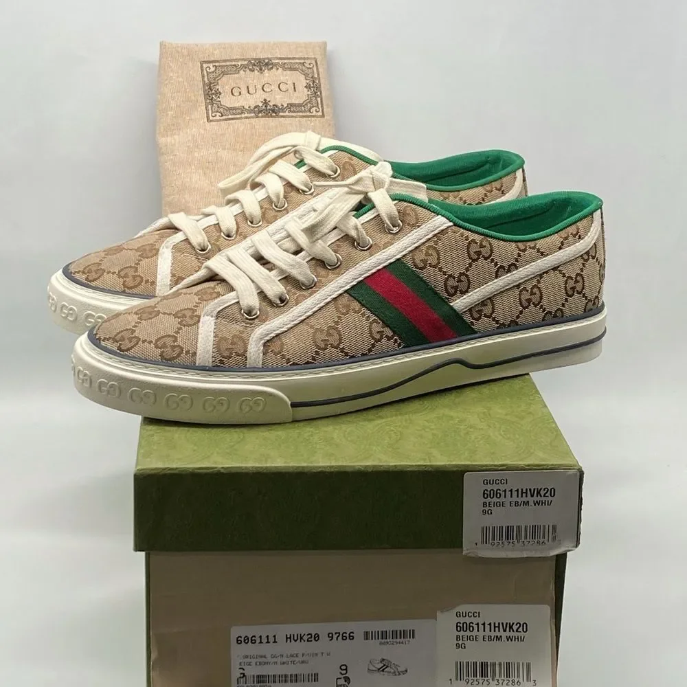 Gucci GG Tennis 1977 Sneakers size 9/us size 10